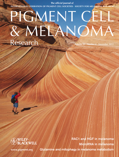 Pigment Cell & Melanoma Research 25:6 (November 2012 issue)