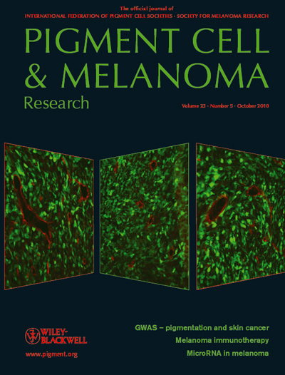 Pigment Cell & Melanoma Research, new issue released 23:5