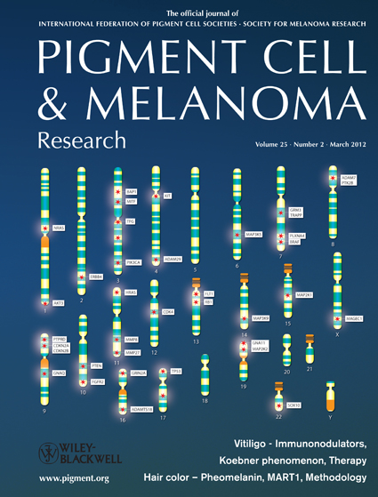 Pigment Cell & Melanoma Research 25:2 (March 2012 issue)