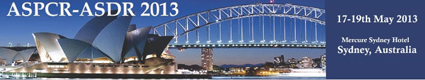 Early Bird Deadline and Abstract Deadline for ASPCR-ASDR 2013 approaching (8 February 2013)